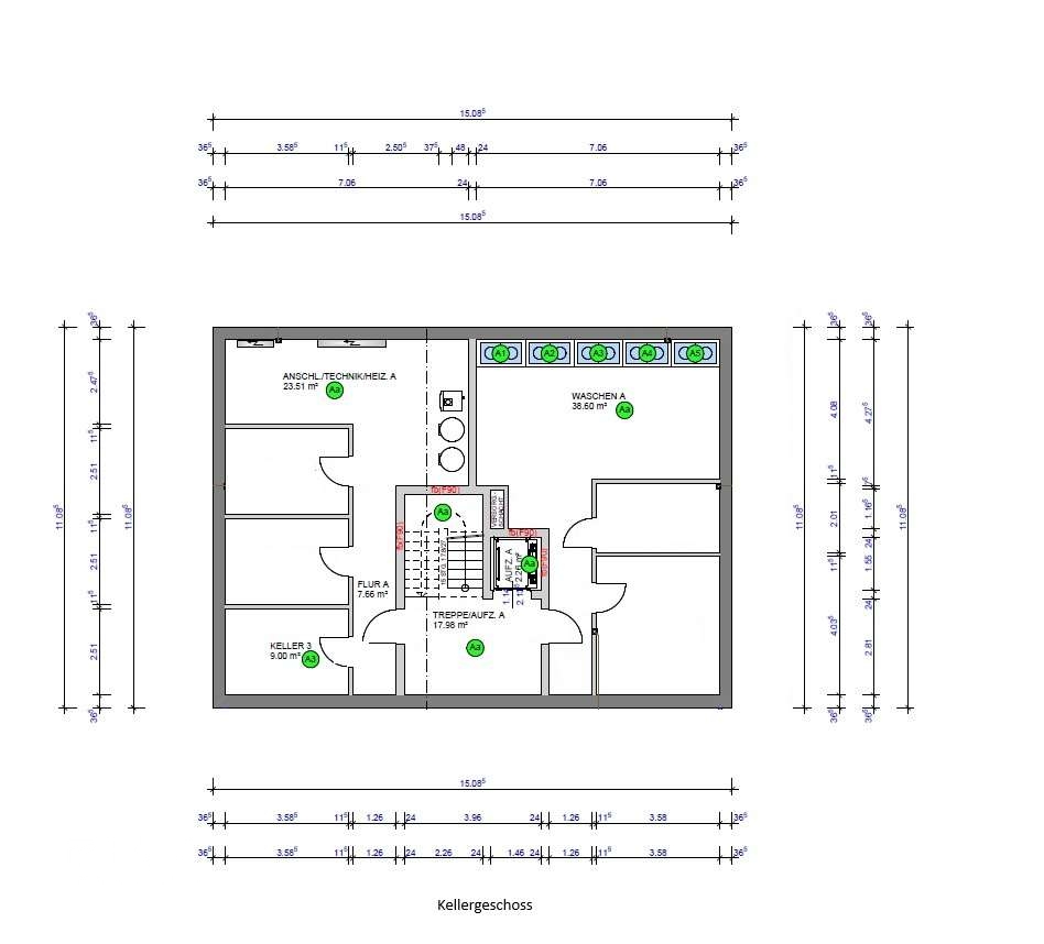 Haus 17a Kellergeschoss